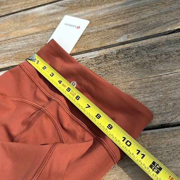 Lululemon Invigorate High-Rise Tight 25" Dark Terracotta size 0‎ NWT - Picture 4 of 6
